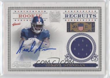 2011 Panini Timeless Treasures - Rookie Recruits Materials - Signatures #23 - Jerrel Jernigan /100