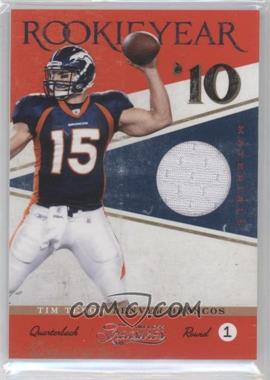 2011 Panini Timeless Treasures - Rookie Year Materials #12 - Tim Tebow /99