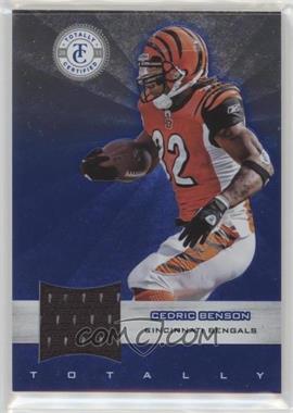 2011 Panini Totally Certified - [Base] - Totally Blue Materials #17 - Cedric Benson /249