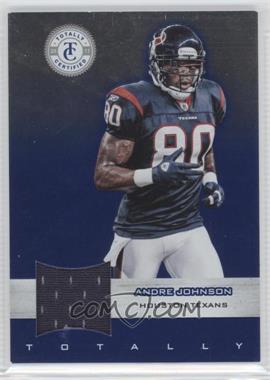2011 Panini Totally Certified - [Base] - Totally Blue Materials #27 - Andre Johnson /99