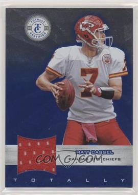 2011 Panini Totally Certified - [Base] - Totally Blue Materials #42 - Matt Cassel /249 [EX to NM]
