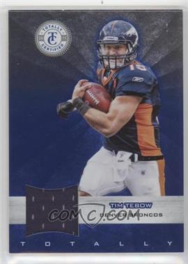 2011 Panini Totally Certified - [Base] - Totally Blue Materials #50 - Tim Tebow /249