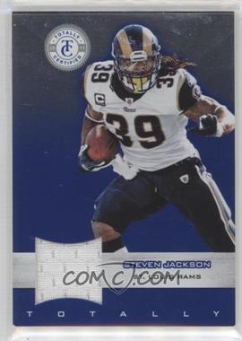 2011 Panini Totally Certified - [Base] - Totally Blue Materials #97 - Steven Jackson /249