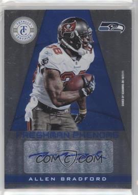 2011 Panini Totally Certified - [Base] - Totally Blue #155 - Freshman Phenoms - Allen Bradford /299