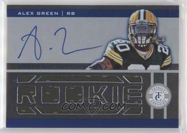 2011 Panini Totally Certified - [Base] - Totally Blue #202 - Freshman Fabric - Alex Green /499