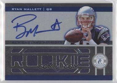 2011 Panini Totally Certified - [Base] - Totally Blue #228 - Freshman Fabric - Ryan Mallett /299