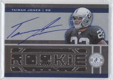 2011 Panini Totally Certified - [Base] - Totally Blue #232 - Freshman Fabric - Taiwan Jones /499