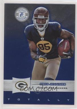 2011 Panini Totally Certified - [Base] - Totally Blue #65 - Greg Jennings /50