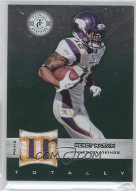 2011 Panini Totally Certified - [Base] - Totally Green Materials Prime #75 - Percy Harvin /5
