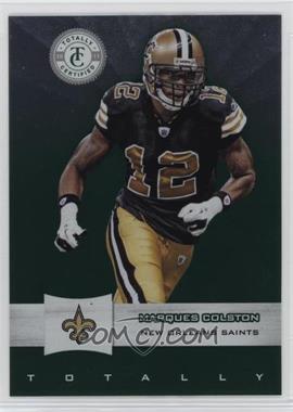 2011 Panini Totally Certified - [Base] - Totally Green #78 - Marques Colston /5