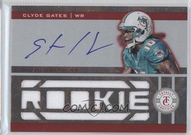 2011 Panini Totally Certified - [Base] - Totally Red #209 - Freshman Fabric - Clyde Gates /300