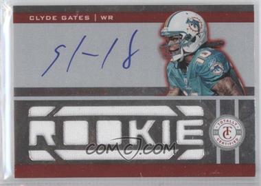 2011 Panini Totally Certified - [Base] - Totally Red #209 - Freshman Fabric - Clyde Gates /300