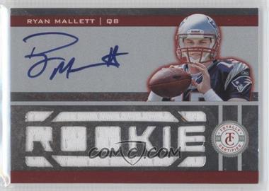 2011 Panini Totally Certified - [Base] - Totally Red #228 - Freshman Fabric - Ryan Mallett /200