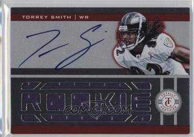 2011 Panini Totally Certified - [Base] - Totally Red #234 - Freshman Fabric - Torrey Smith /300