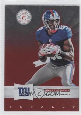 2011 Panini Totally Certified - [Base] - Totally Red #54 - Hakeem Nicks