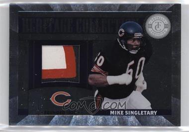 2011 Panini Totally Certified - Heritage Collection Materials - Prime #49 - Mike Singletary /25
