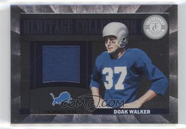 2011 Panini Totally Certified - Heritage Collection Materials #12 - Doak Walker /249