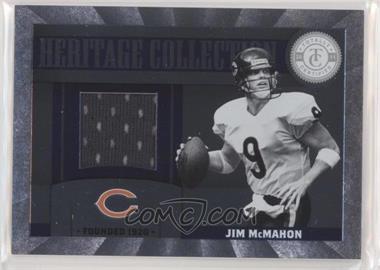 2011 Panini Totally Certified - Heritage Collection Materials #30 - Jim McMahon /249
