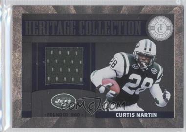 2011 Panini Totally Certified - Heritage Collection Materials #9 - Curtis Martin /249
