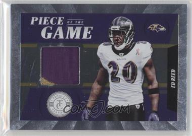 2011 Panini Totally Certified - Piece of the Game - Prime #74 - Ed Reed /49