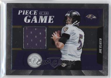 2011 Panini Totally Certified - Piece of the Game #4 - Joe Flacco /199