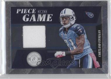 2011 Panini Totally Certified - Piece of the Game #50 - Cortland Finnegan /149