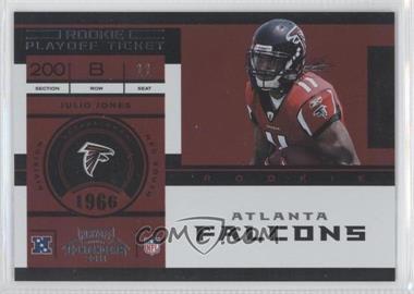 2011 Playoff Contenders - [Base] - Playoff Ticket #221 - Julio Jones /99