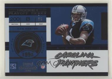 2011 Playoff Contenders - [Base] - Playoff Ticket #228 - Cam Newton /99