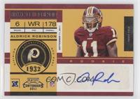 Rookie Ticket - Aldrick Robinson