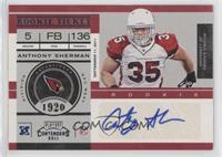 Rookie Ticket - Anthony Sherman [EX to NM]