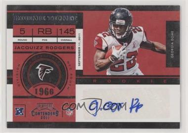 2011 Playoff Contenders - [Base] #138 - Rookie Ticket - Jacquizz Rodgers