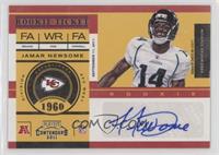 Rookie Ticket - Jamar Newsome