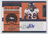 Rookie Ticket - Quinton Carter