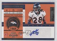 Rookie Ticket - Quinton Carter