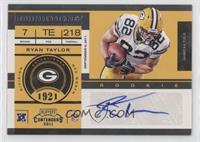 Rookie Ticket - Ryan Taylor [EX to NM]