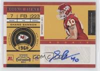 Rookie Ticket - Shane Bannon