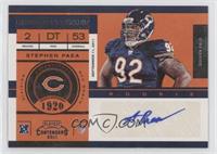 Rookie Ticket - Stephen Paea