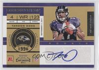 Rookie Ticket - Tandon Doss