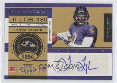 2011 Playoff Contenders - [Base] #184 - Rookie Ticket - Tyrod Taylor