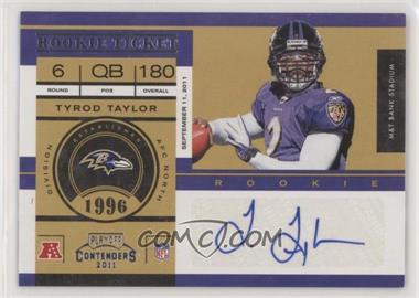 2011 Playoff Contenders - [Base] #184 - Rookie Ticket - Tyrod Taylor