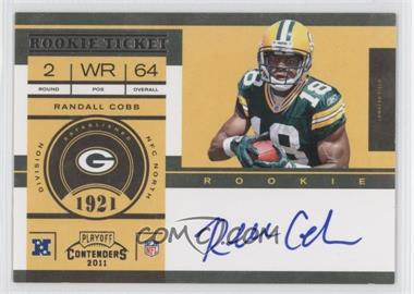 2011 Playoff Contenders - [Base] #202.1 - Rookie Ticket - Randall Cobb (Base)
