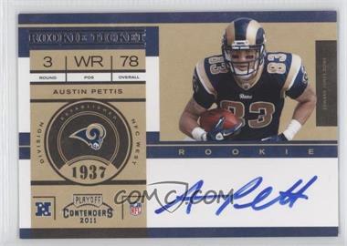 2011 Playoff Contenders - [Base] #208.1 - Rookie Ticket - Austin Pettis (Base)