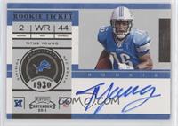 Rookie Ticket - Titus Young (Base)