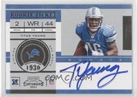 Rookie Ticket - Titus Young (Base)