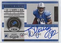 Rookie Ticket Variation - Titus Young (No 