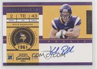 Rookie Ticket - Kyle Rudolph (Base) [EX to NM]