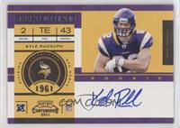 Rookie Ticket - Kyle Rudolph (Base)