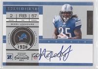 Rookie Ticket - Mikel Leshoure (Base)