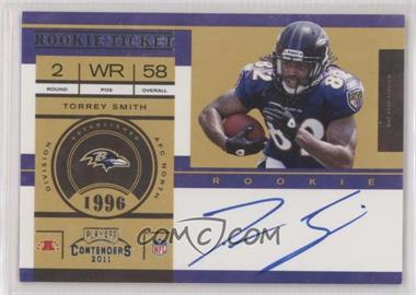 2011 Playoff Contenders - [Base] #230.1 - Rookie Ticket - Torrey Smith (Base)