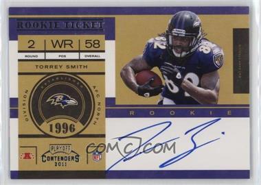 2011 Playoff Contenders - [Base] #230.1 - Rookie Ticket - Torrey Smith (Base)